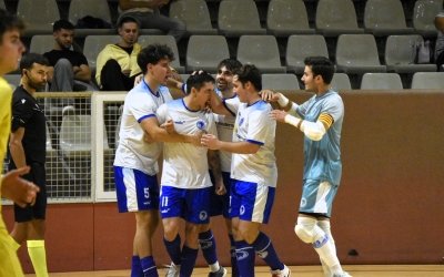 Quatre gols va celebrar el conjunt nedador contra el Ripollet | Rubén Dodas