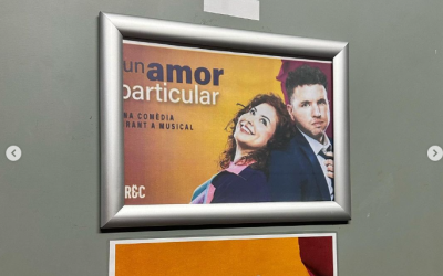 Cartell del muntatge 'Un amor particular' | @croquetamente__