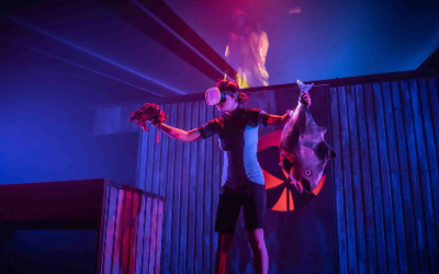 Una escena de l'espectacle 'Dins el cor del món' 
