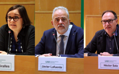 Els tres candidats al rectorat de la UAB | ACN