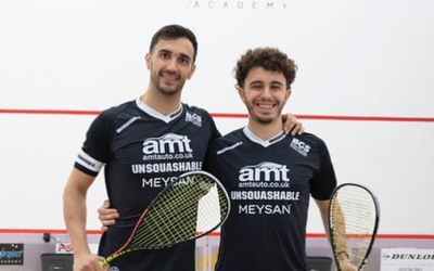 Pajares i Ivan Pérez, campió i subcampió respectivament | Federació Espanyola Squash