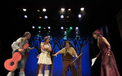 Assaig d''Els músics de Bremen'