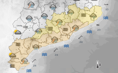 Avís per temps violent al Vallès Occidental | Meteocat