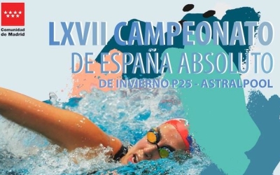 Cartell del Campionat d'Espanya de piscina curta