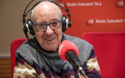 Feliu Formosa en una entrevista a Ràdio Sabadell | Roger Benet