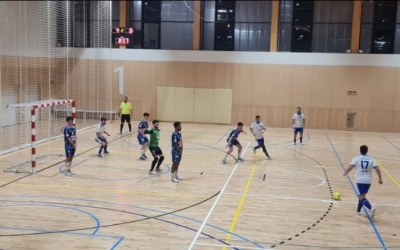 Moment de partit CN Sabadell - Bisontes de Castelló / @cnsfutbolsala