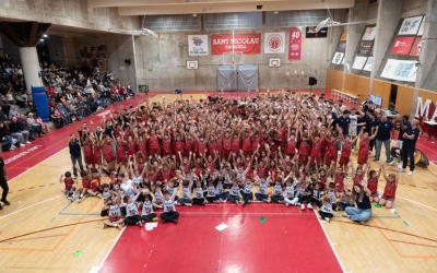 Imatge de la presentació del CE Sant Nicolau | Foto: Roger Benet