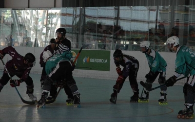 L'Hoquei Gadex Sabadell en un partit aquesta temporada | @Club_Gadex