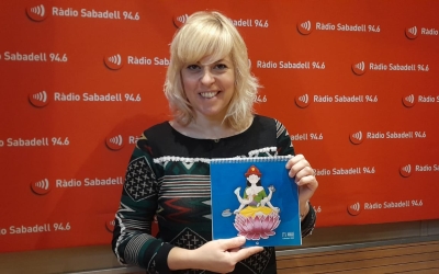 Laia Codina en una entrevista a Ràdio Sabadell | Núria Garcia