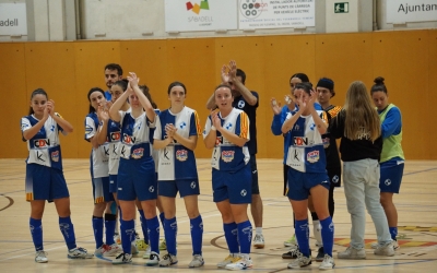 Les noies del FS Sabadell Femení després de la victòria | Cedida 