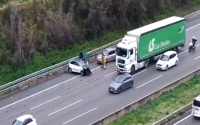 Accident de trànsit a l'AP-7 | Servei Català de Trànsit