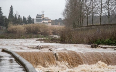 Crescuda del riu Ripoll després d'un temporal al 2020 | Roger Benet