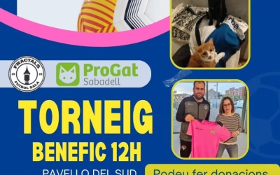 Cartell de presentació del torneig benèfic | @fractalsfs