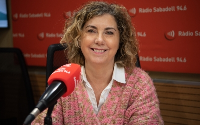 Francesca Rodríguez, a Ràdio Sabadell | Roger Benet