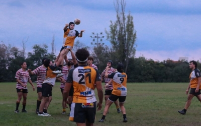 Els nois del Sabadell RC en el partit contra el CEU B de la primera volta |Dani Condal