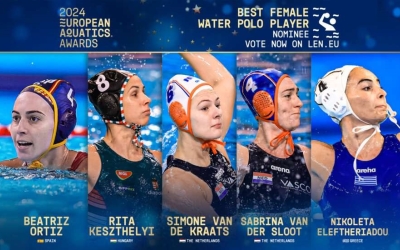 Les cinc candidates a rebre la distinció | European Aquatics