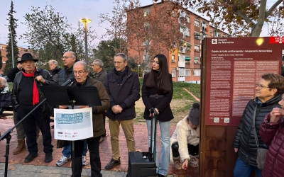 Acte de senyalització en record d'aquells que van participar en la lluita antifranquista | Marina Herrero