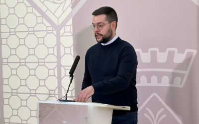 Eloi Cortés, informant de l'actuació | Ajuntament de Sabadell