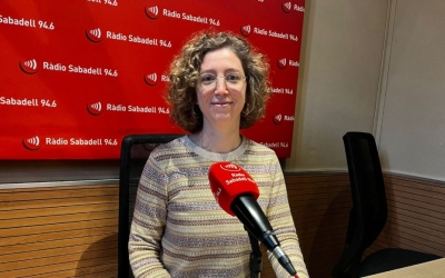 Laia Prat en una entrevista a Ràdio Sabadell | Mireia Sans