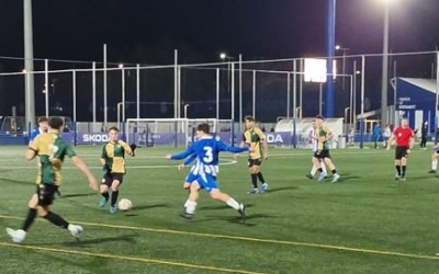 Moment de partit de l'Espanyol 'B' - Sabadell / Manu Palacios