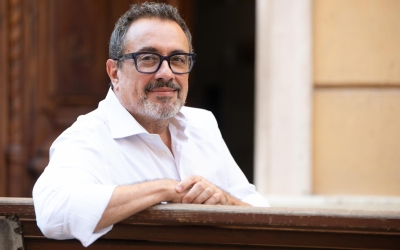 Jordi Torrents, a l'entrada de Ràdio Sabadell | Roger Benet