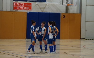 Les jugadores del FS SBD Femení en un partit aquesta temporada | Cedida