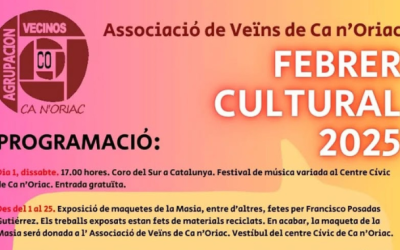 Cartell del Febrer Cultural 2025 | Cedida