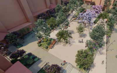 Imatge de com serà la plaça de les Acàcies
