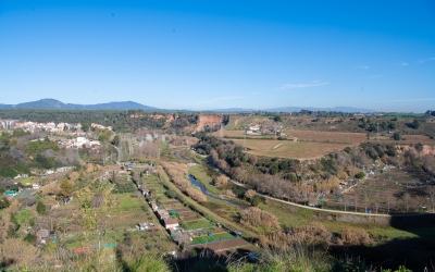 Vista àerea del riu Ripoll | Roger Benet