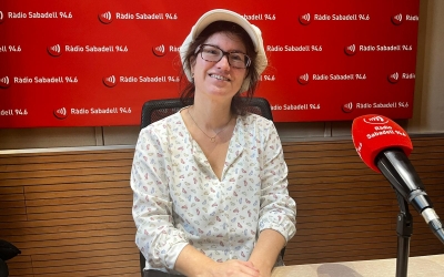 Elisabet Jané a Ràdio Sabadell