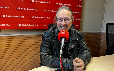Quim Mandado en una entrevista a Ràdio Sabadell | Mireia Sans