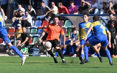 Imatge del derbi entre Sabadellenca i Sabadell Nord de la primera volta | Críspulo Díaz