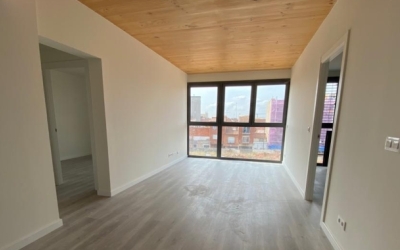Interior dels pisos de lloguer social de Francesc Layret | Ràdio Sabadell