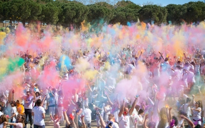 Festa Holi a Sabadell