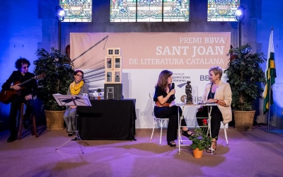 Un moment del 45è Premi BBVA Sant Joan de literatura | Cedida