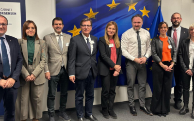 Els alcaldes de l'Arc Metropolità viatgen a Brussel·les per parlar de polítiques d'habitatge