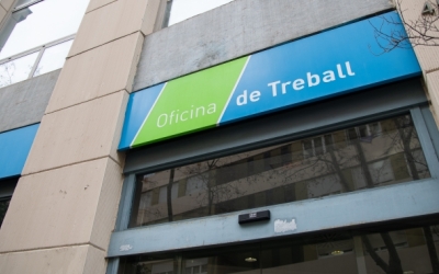 Seu de l'Oficina del Servei d'Ocupació al carrer de la República | Arxiu