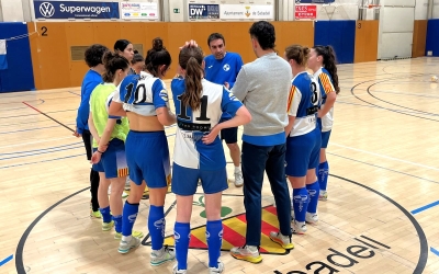 Xerrada de Xavi Muñoz dissabte després del 6-1 al Sant Vicenç | Adrián Arroyo