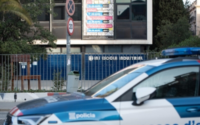 L'Escola Industrial de Sabadell el dia de la mort d'un lladre