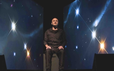 Marc Parrot, a l'espectacle 'Turisme per la memòria' | Cedida