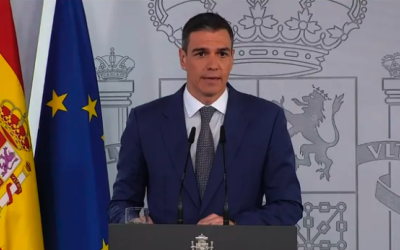 Pedro Sánchez, en la compareixença sobre l'apagada