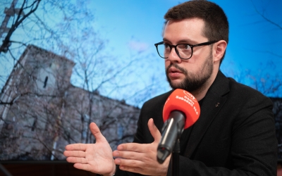 Eloi Cortés a RàdioSabadell | Roger Benet