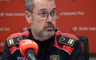 L'intendent Cervelló ha destacat la col·laboració amb els diferents cossos policials | Roger Benet