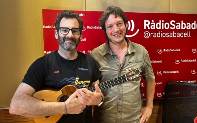 Marc Torrent i Christian Simelio a RàdioSabadell
