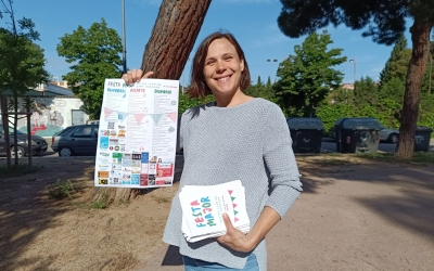 Laura Muñoz, membre de la junta i la Comissió de Festes de l'AV de Nostra Llar | RàdioSabadell