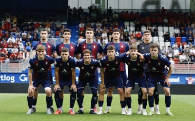 Onze de l'Eibar 'B' diumenge passat a Ipurua contra l'Arenas de Getxo | SD Eibar