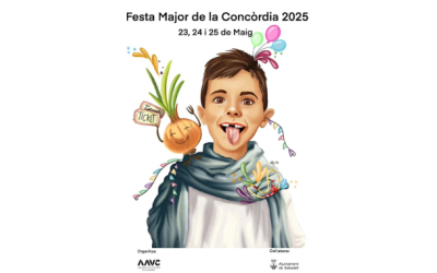 Cartell de la Festa Major de La Concòrdia 2025 | Cedida