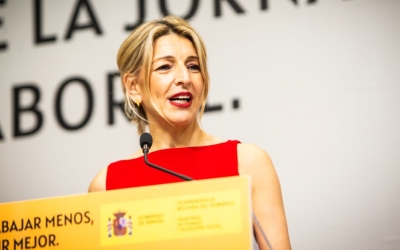La vicepresidenta segona del Govern d'Espanya, Yolanda Díaz | Ministeri de Treball