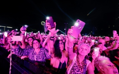 Una imatge d'un dels concerts de la Festa Major de l'any passat | Juanma Peláez