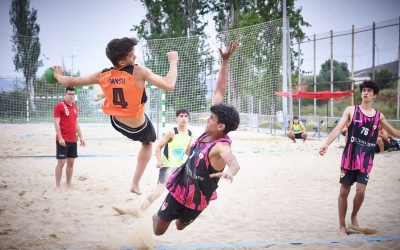 El sorral del carrer Boccaccio serà l'escenari d'un munt de partits durant el cap de setmana | OAR Gràcia